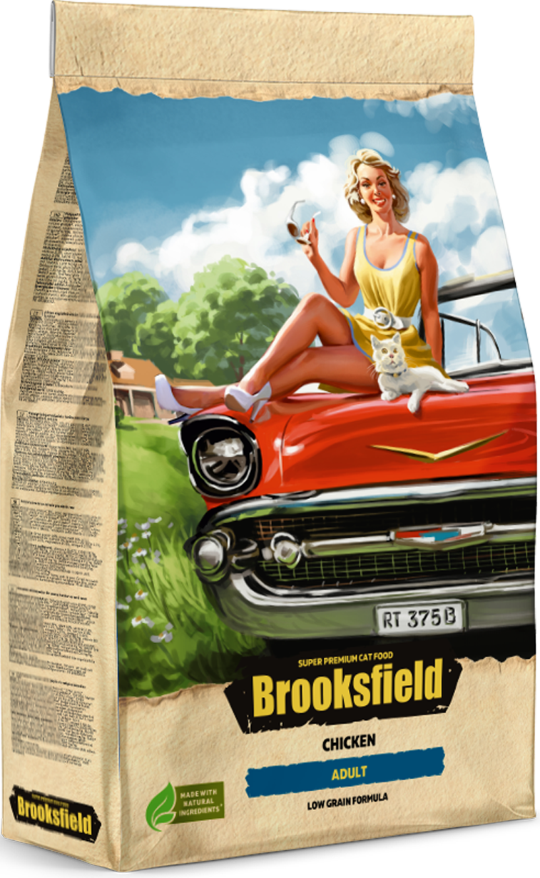 Полнорационный корм для взрослых кошек